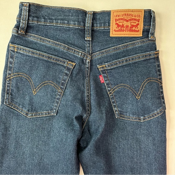 Levi’s Wedgie Straight Jeans Size 24 Women - Picture 12 of 14